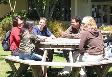 Outdoor lunch areas