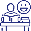 Student satisfaction icon